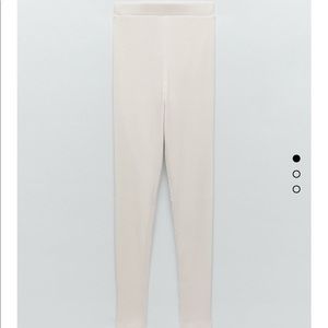 Nwt Zara ribbed leggings